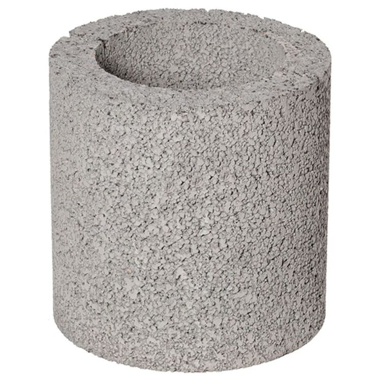Kevytsorapilariharkko HB-Betoni, 300x300x300mm, pyöreä