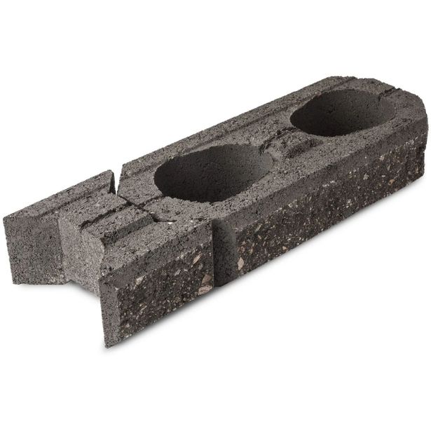 Vallikivi HB-Betoni, 630x215x100mm, normaalikivipari, musta