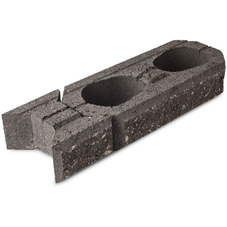 Vallikivi HB-Betoni, 630x215x100mm, normaalikivipari, musta