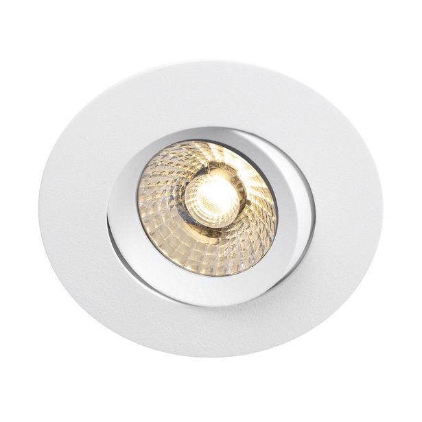 LED-alasvalo Hide-a-lite Comfort G3 Tilt 60°, 3000K, valkoinen