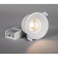 LED-alasvalo Hide-a-lite Optic Quick Deep ISO, säädettävä, valkoinen