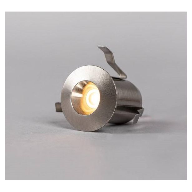 LED-saunavalaisin Hide-a-lite Heatspot G2, 2700K, teräs