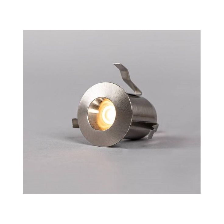 LED-saunavalaisin Hide-a-lite Heatspot G2, 2700K, teräs