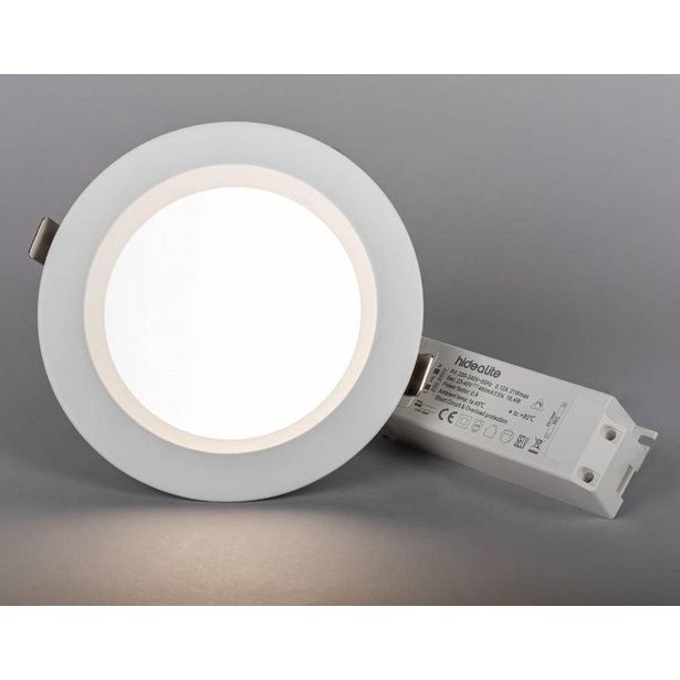 LED-alasvalo Hide-a-lite Plano Basic 170, valkoinen