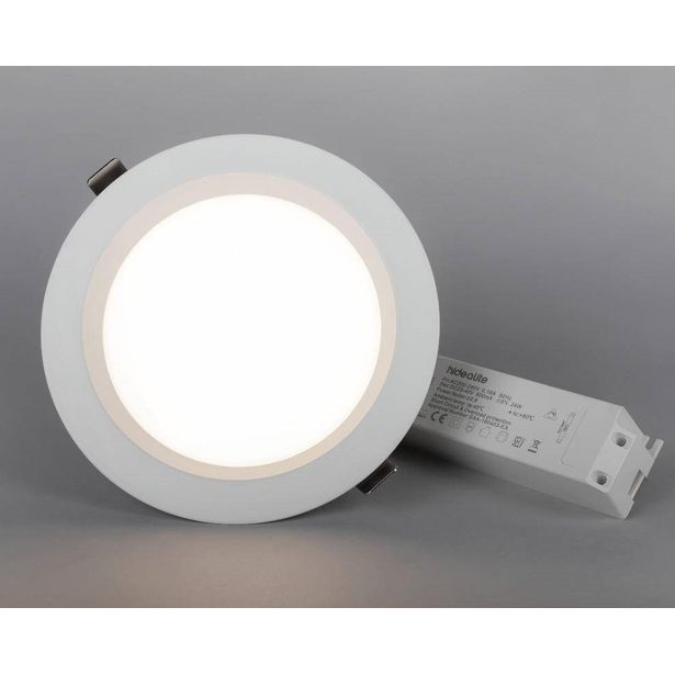 LED-alasvalo Hide-a-lite Plano Basic 190, valkoinen