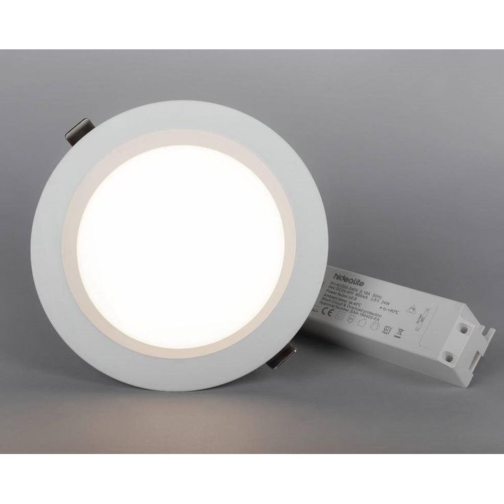 LED-alasvalo Hide-a-lite Plano Basic 190, valkoinen