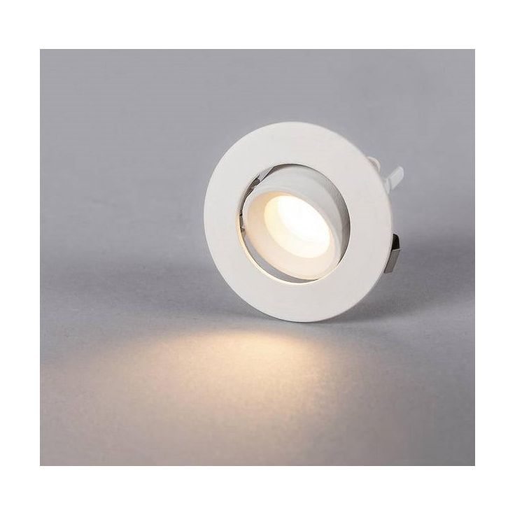 LED-alasvalo Hide-a-lite Core Smart Tilt 45°, 3000K, valkoinen