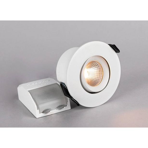 LED-alasvalo Hide-a-lite Optic S Quick ISO, 3000K, valkoinen