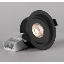 LED-alasvalo Hide-a-lite Level Quick ISO, 4000K, musta