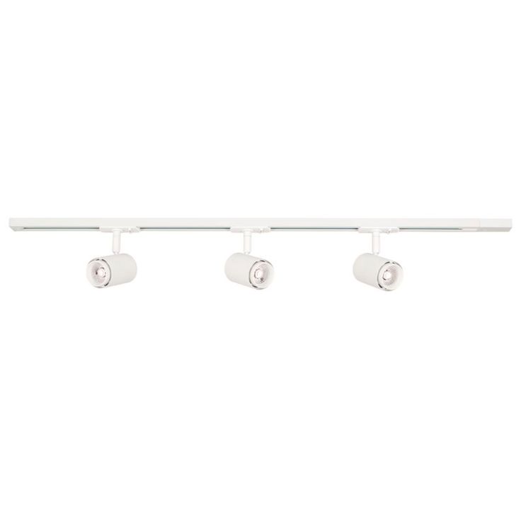 LED-kohdevalaisin Hide-a-litesarja Focus Track Micro Kit 1-vaihe 36° valkoinen 3000K