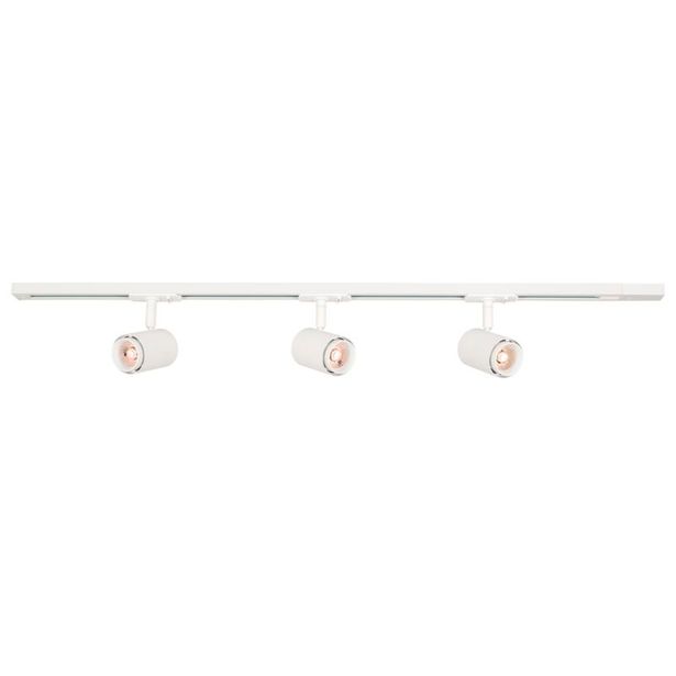 LED-kohdevalaisin Hide-a-litesarja Focus Track Micro Kit 1-vaihe 36° valkoinen Tune