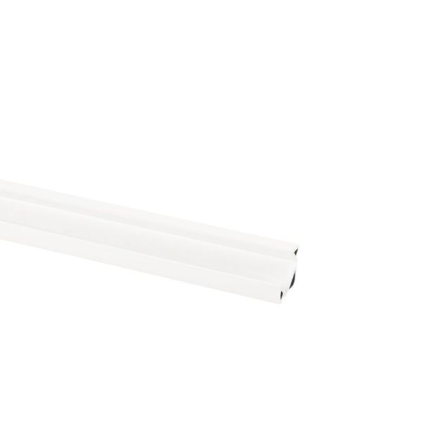 Alumiiniprofiili LED-nauha Hide-a-lite Art Corner 2m valkoinen