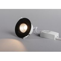 LED-alasvalo Hide-a-lite Optic Quick ISO, 4000K, musta