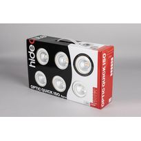 LED-alasvalosarja Hide-a-lite Optic Quick ISO, 6-pack, 2700K, valkoinen