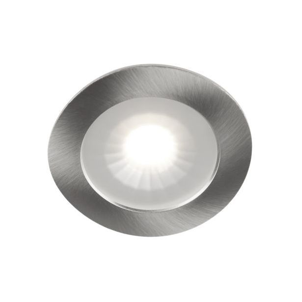 LED-alasvalo Hide-a-lite 1202, 12V, 4000K, harjattu teräs