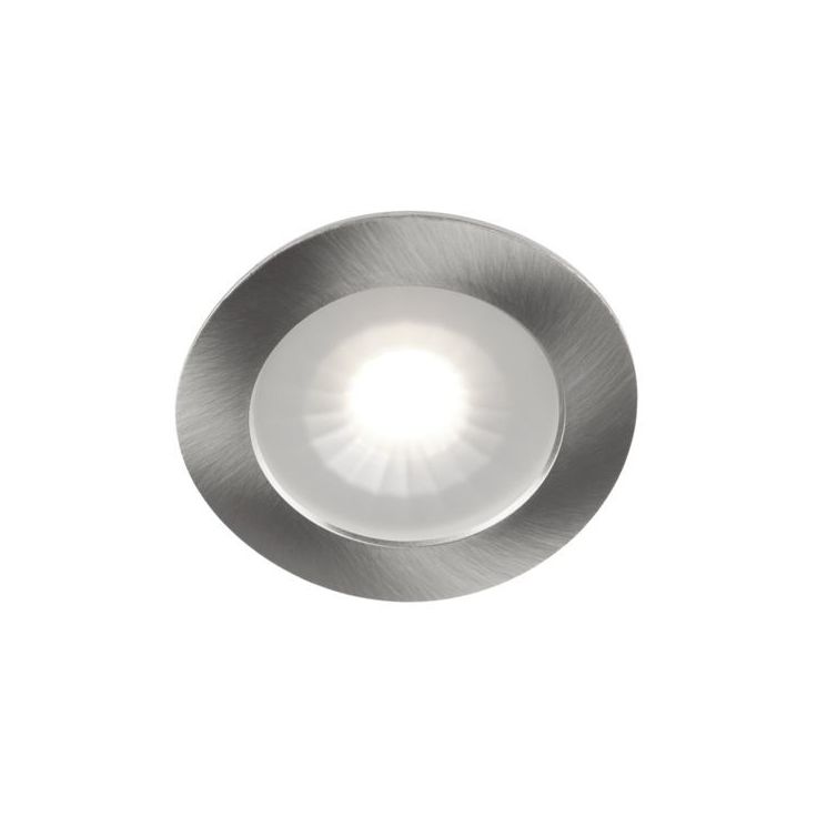 LED-alasvalo Hide-a-lite 1202, 12V, 4000K, harjattu teräs