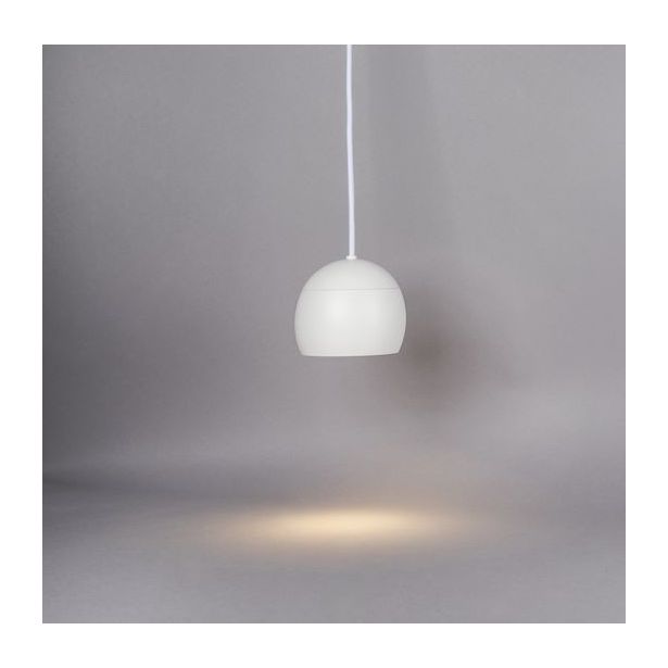 LED-riippuvalaisin Hide-a-lite Globe G2 Pendant, 3000K, valkoinen