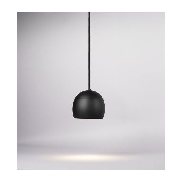 LED-riippuvalaisin Hide-a-lite Globe G2 Pendant, 2700K, musta
