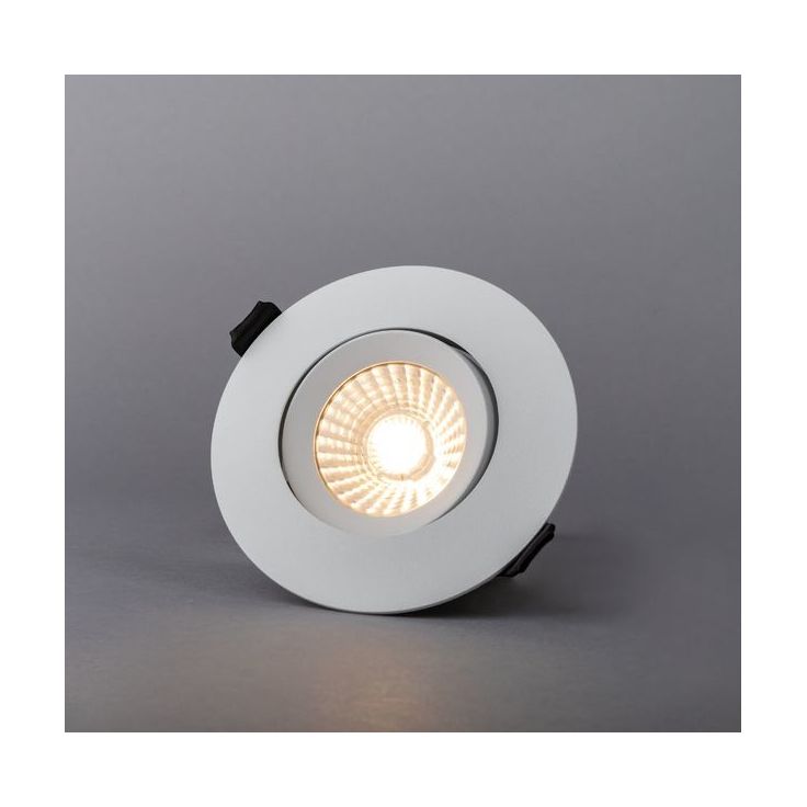 LED-alasvalo Hide-a-lite Comfort G3 Tilt, 2700K, valkoinen