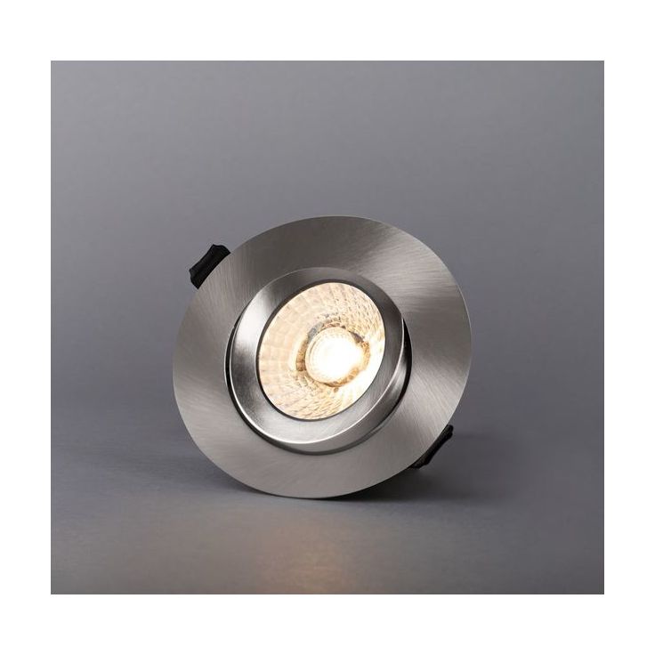 LED-alasvalo Hide-a-lite Comfort G3 Tilt, Tune, teräs