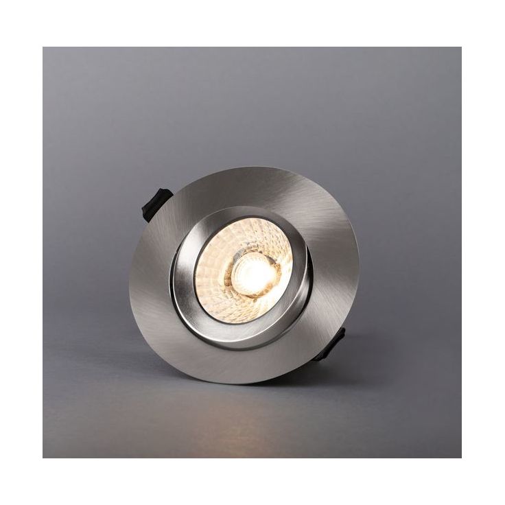 LED-alasvalo Hide-a-lite Comfort G3 Tilt, 3000K, teräs