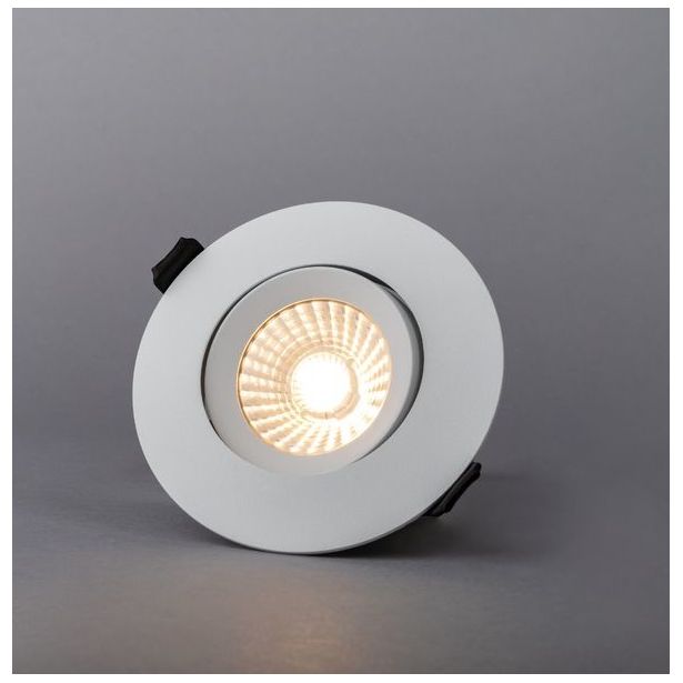 LED-alasvalo Hide-a-lite Comfort G3 Tilt DALI, Tune, valkoinen
