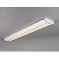 LED-teollisuusvalaisin Hide-a-lite Liteline Basic 1200 S, tunnistimella, 3000K, IP44, valkoinen