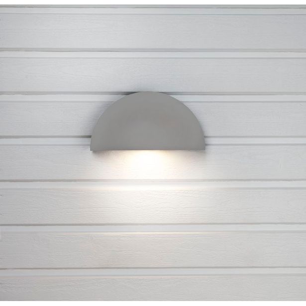 LED-seinävalaisin Hide-a-lite Arc harmaa