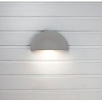 LED-seinävalaisin Hide-a-lite Arc Pistorasia harmaa