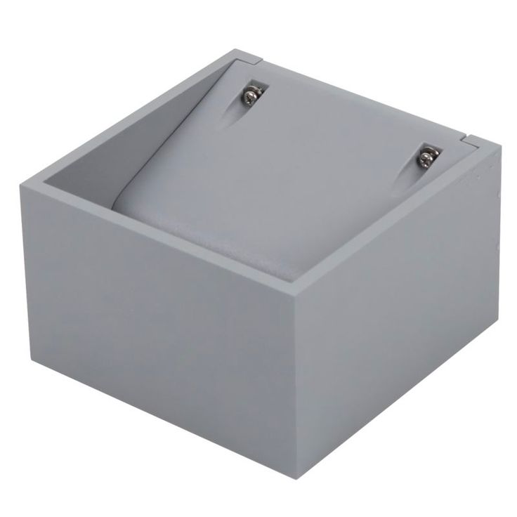 LED-seinävalaisin Hide-a-lite Indicate Case Wall IP55 harmaa