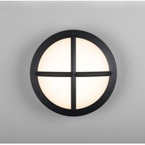 LED-ulkoseinävalaisin Hide-a-lite Moon Public Cross I IK10, antrasiitti