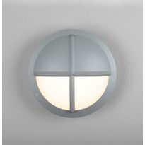 LED-ulkoseinävalaisin Hide-a-lite Moon Public Cross II IK10, harmaa