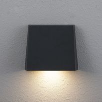 LED-ulkoseinävalaisin Hide-a-lite Edge XL, 3000K, antrasiitti