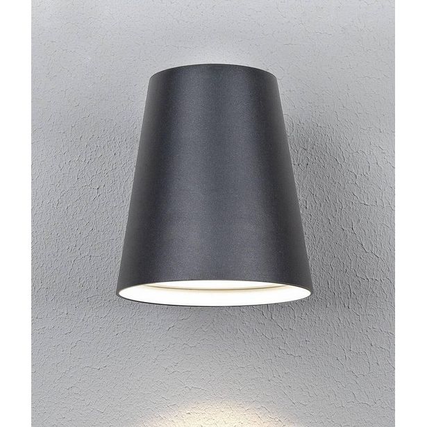 LED-seinävalaisin Hide-a-lite Cone XL, 3000K, antrasiitti