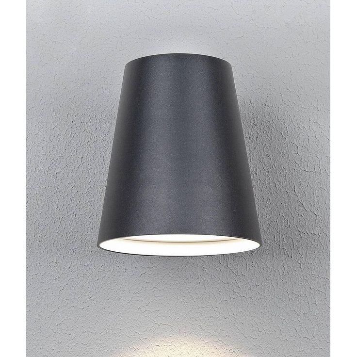 LED-seinävalaisin Hide-a-lite Cone XL, 3000K, antrasiitti