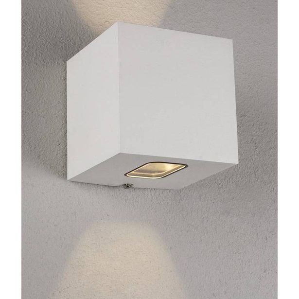 LED-seinävalaisin Hide-a-lite Cube II, 3000K, valkoinen