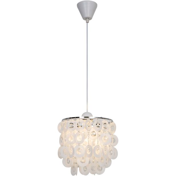 Riippuvalaisin Heat Bauble, 25cm, valkoinen
