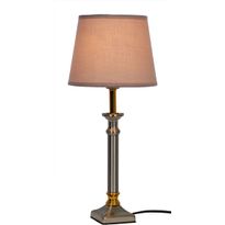 Pöytävalaisin Heat Classic, 47cm, harmaa