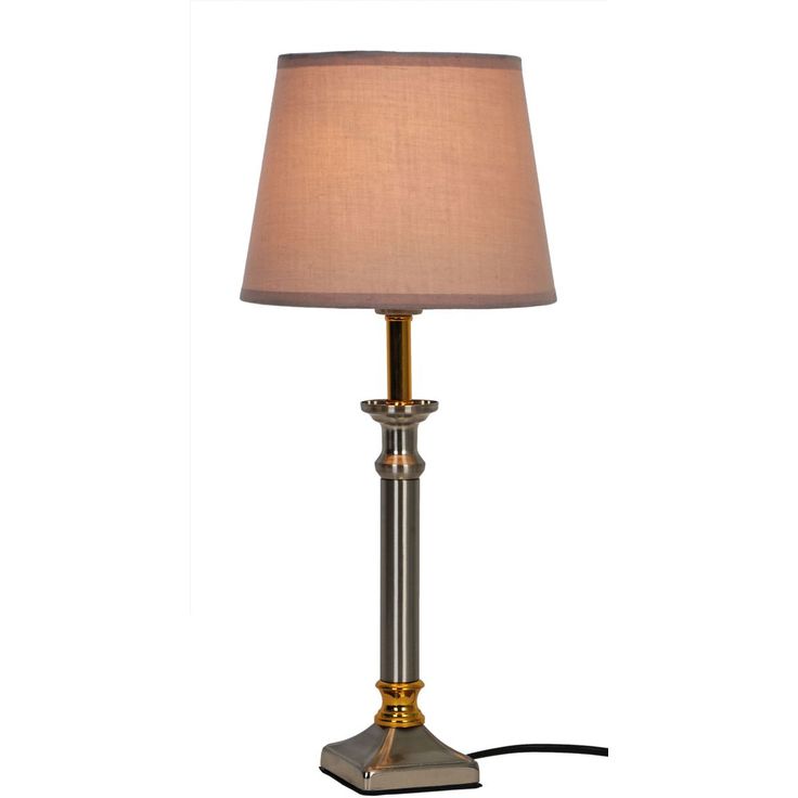Pöytävalaisin Heat Classic, 47cm, harmaa