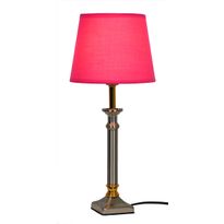 Pöytävalaisin Heat Classic, 47cm, pinkki