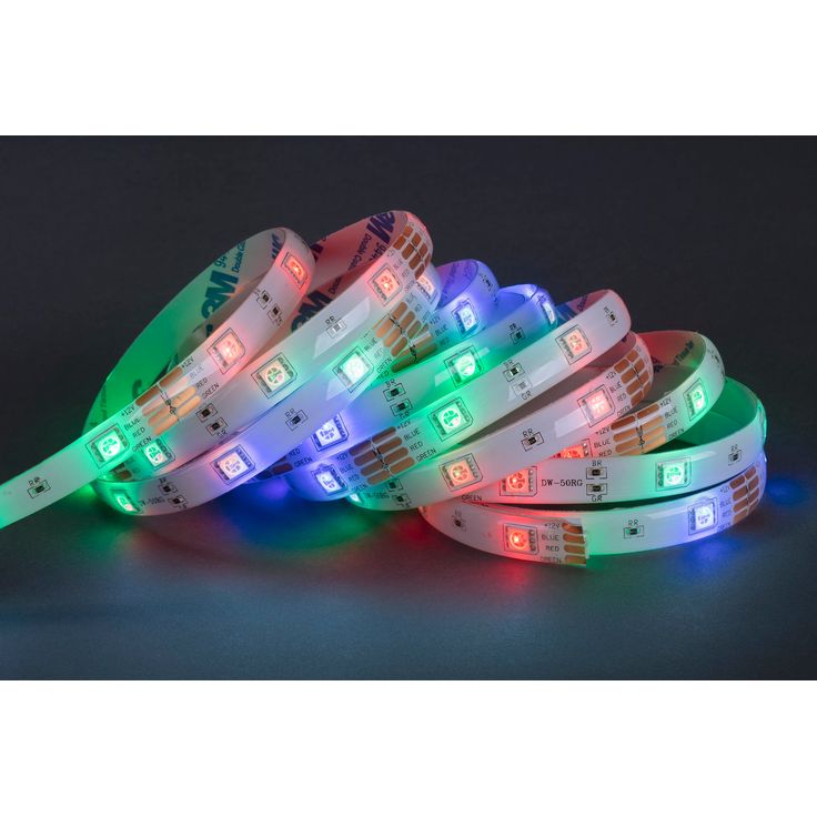 LED-nauha Heat RGB yhteensä 18W IP20 kaukosäädin himmennettävä