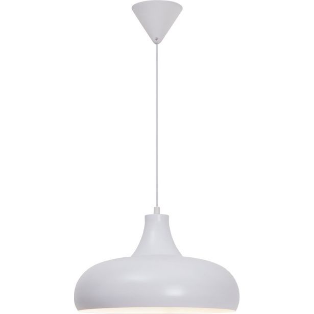 Riippuvalaisin Heat Fungus Ø36cm E27 valkoinen