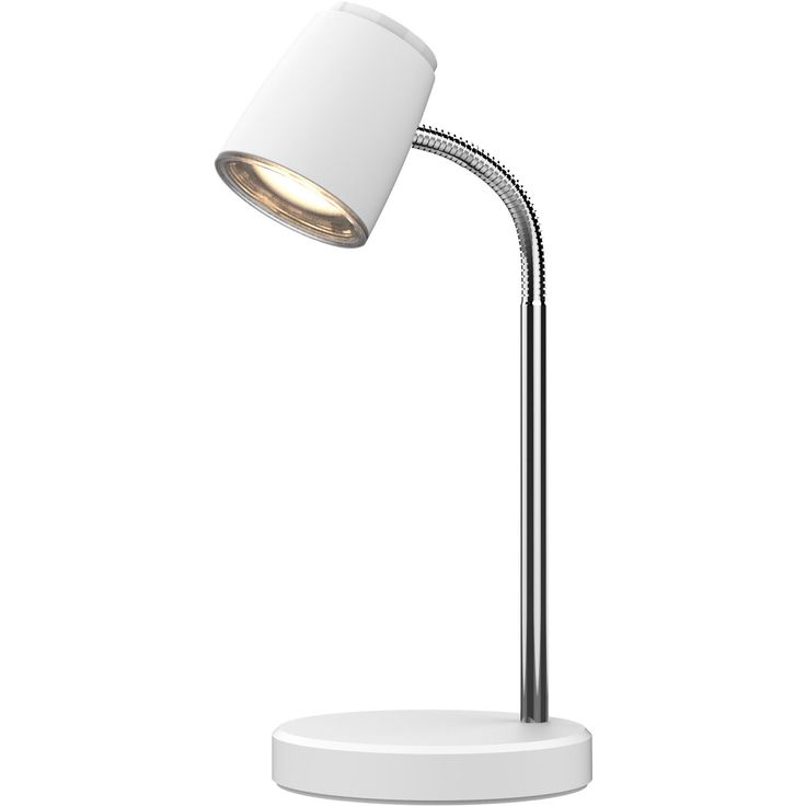 Pöytävalaisin Heat Study LED 45W 38cm valkoinen
