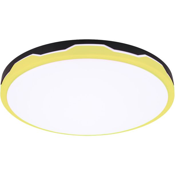 Plafondi Heat Greek Ø48cm 3xE27 musta/kulta