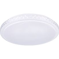 Plafondi Heat Kristalli Easy Mount LED CCT 24W 2400lm Ø40cm kaukosäädin himmennettävä valkoinen