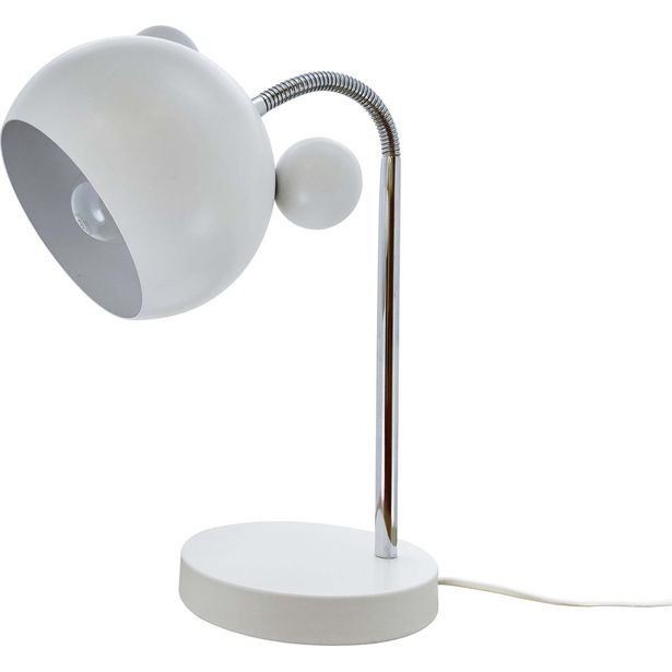 Pöytävalaisin Heat Mouse, valkoinen