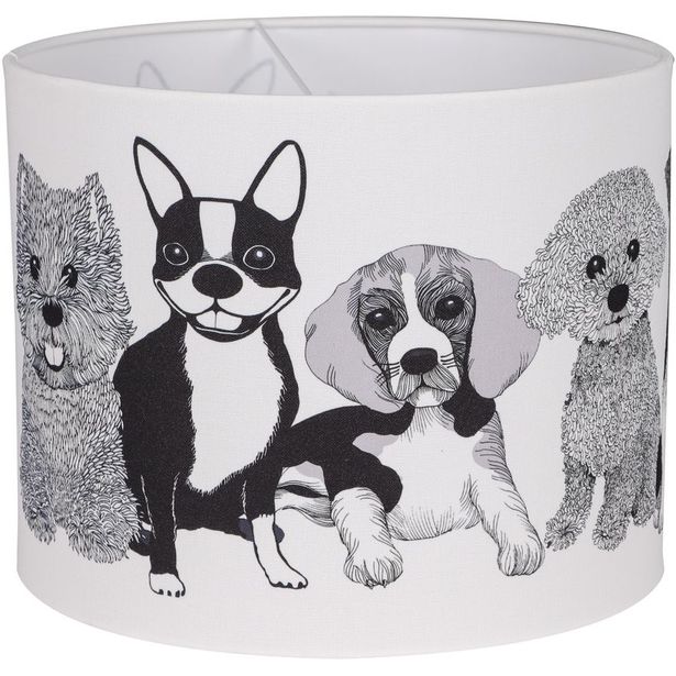 Varjostin riippuvalaisimeen Heat Vallila Collection Doggies, 35cm