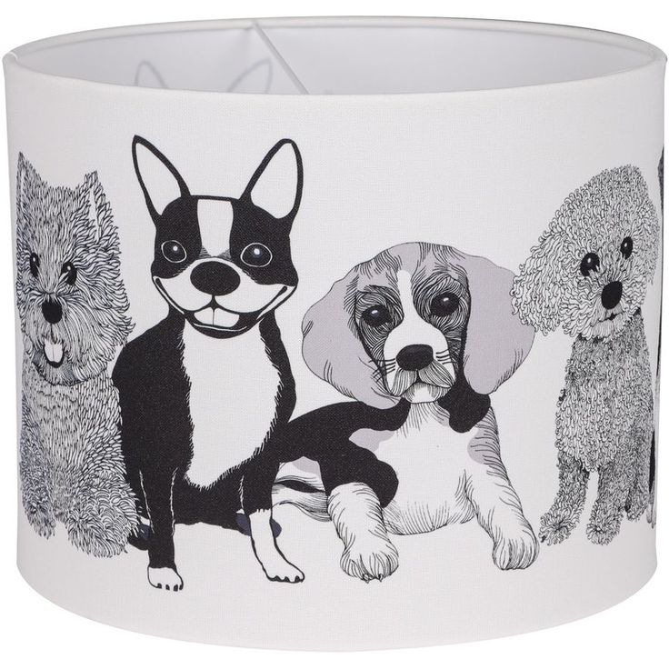 Varjostin riippuvalaisimeen Heat Vallila Collection Doggies, 35cm