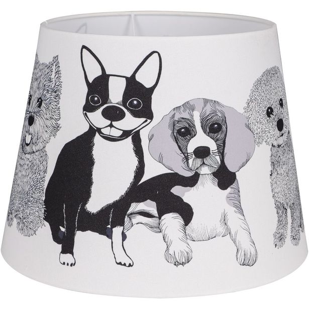 Varjostin pöytävalaisimeen Heat Vallila Collection Doggies, 35cm