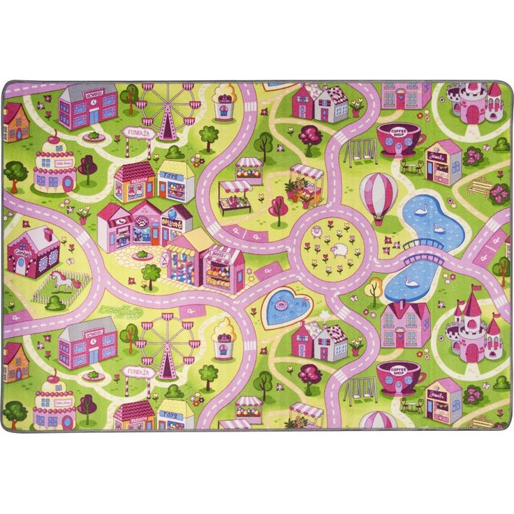 Automatto Hestia Sweet Town, 140x200cm